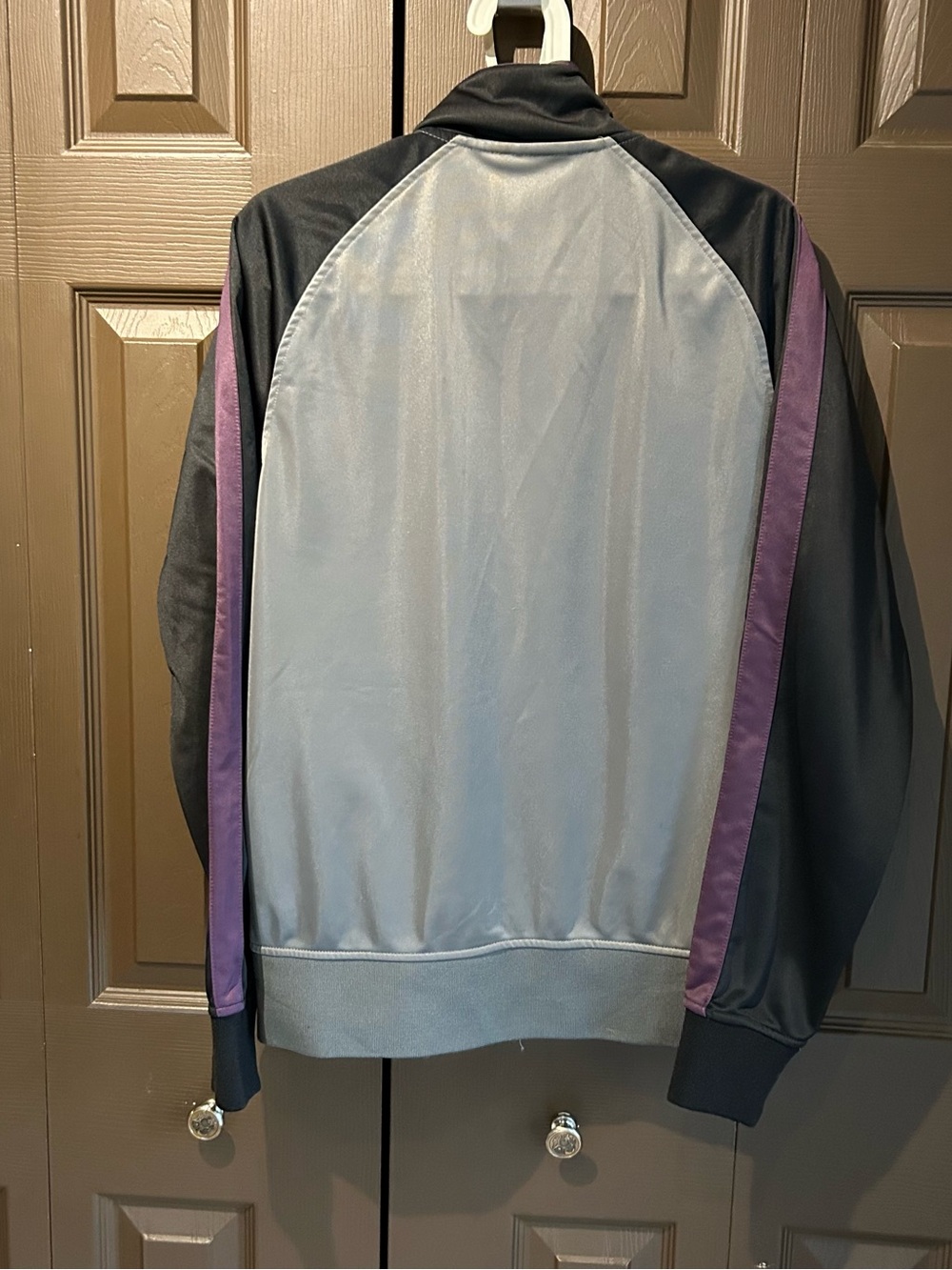 Zoo York Gray, Black & Purple Athletic Zip Jacket - Picture 5 of 11